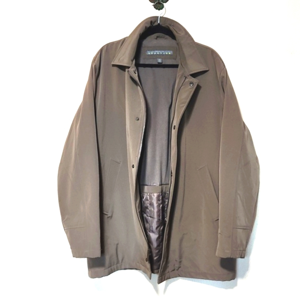 Kenneth Cole Reaction Overcoat Jacket Men's XL